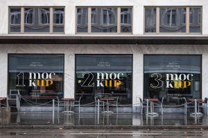 Restaurant Storefront Mockup