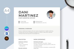 Resume and Cover Letter Template