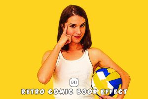 Retro Comic Book Effect