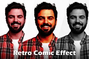 Retro Comic Effect – Photoshop Action