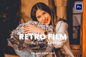 Retro Film Photoshop Action