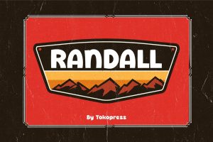 Retro Font – Randall