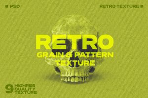 Retro Grain And Pattern Texture
