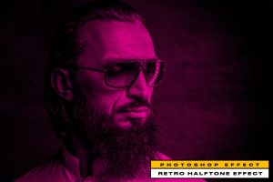Retro Halftone Effect