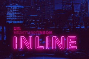 Retro Neon Font – Inline Style
