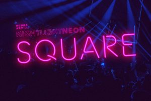 Retro Neon Font – Square Style