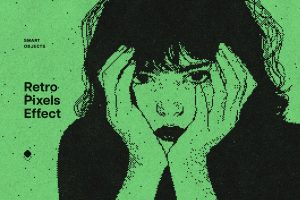 Retro Pixelated Effect