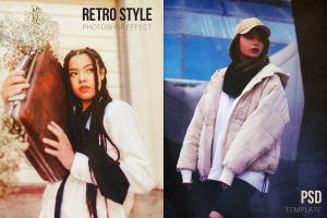 Retro Style Photoshop Effect