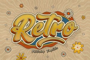 Retro Text Effects