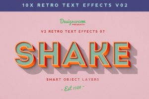 Retro Text Effects V2