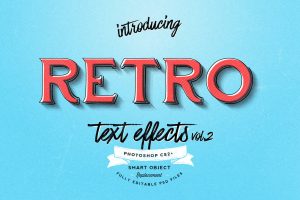 Retro Text Effects vol.2
