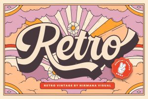 Retro Vintage – Groovy Font