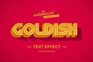 Retro Vintage Text Effect N.04