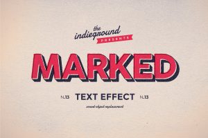 Retro Vintage Text Effect N.13