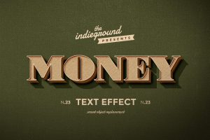 Retro Vintage Text Effect N.23