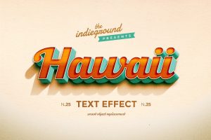 Retro Vintage Text Effect N.25