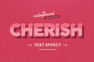 Retro Vintage Text Effect N.29