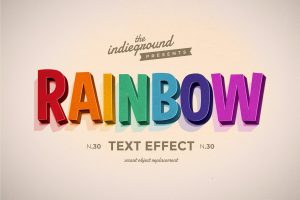 Retro Vintage Text Effect N.30