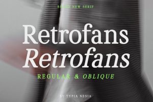 Retrofans – Retro Classic Serif
