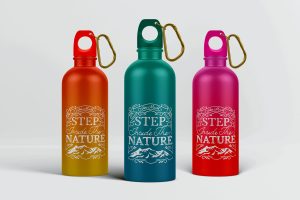 Reusable Water Bottle MockUp