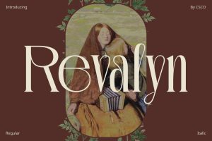 Revalyn – Art Noveau Font