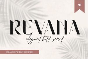 Revana |Beautifull Sans Serif Font