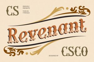Revenant – Tuscan Font
