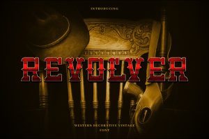 Revolver – Western Cowboy Typeface