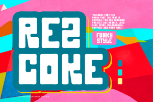 Rezcoke – Funky Font