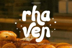 Rhaven – Handwritten Brand Font
