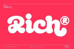 Rich – Bold Font
