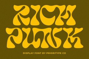 Rich Punk – Display Font