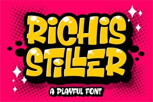 Richis Stiller – Playful Font