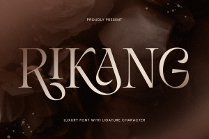 Rikang – Luxury Font