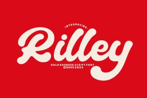 Rilley – Rounded Bold Font