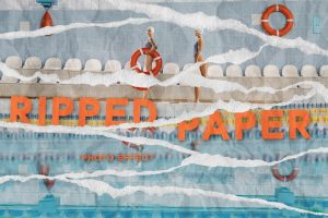 Ripped Crumpled Paper Photo Effect Template