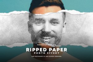 Ripped Paper Effect