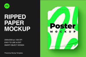 Ripped Paper Mockup