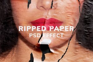 Ripped Paper PSD Texture Effect
