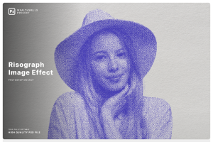 Risograph Image Effect