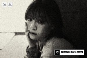 Risograph Photo Effect