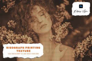 Risograph Printing Texture Photoshop Action