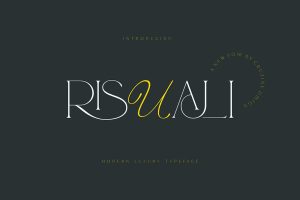 Risuali – Luxury Typeface
