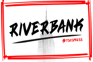 RIVERBANK – – Aggressive graffiti font