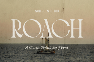 Roach – Modern Elegant Classic Stylish Serif