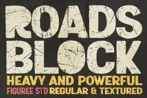 Roads Block – Heavy and Powerful Font