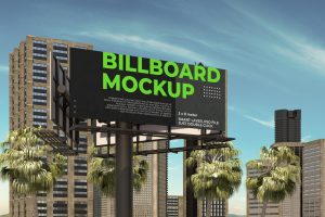 Roadside Billboard Mockup