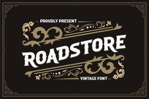 ROADSTORE – Vintage Font
