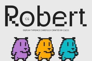 Robert – Pixel Font