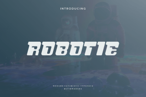 Robotie – Futuristic Font